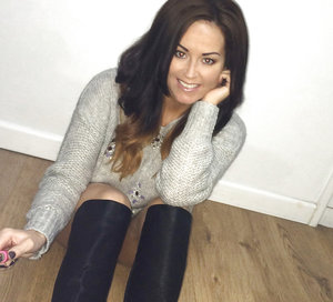 18 year old female Chloe Dash undressing on yoga mat on lawn